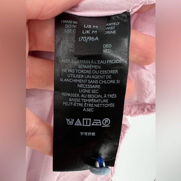 Anthropologie Sunny Hawaiian Floral Print Silk Blend Midi Dress Bohemian Size M - Picture 8 of 16